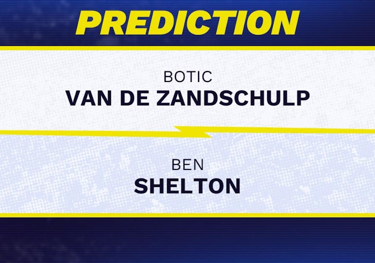 Botic Van de Zandschulp vs Ben Shelton Tennis Prediction.