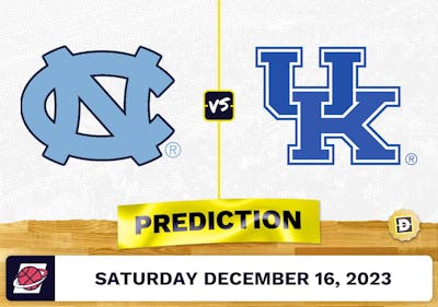 North Carolina vs. Kentucky Prediction, Odds, Picks for College Basketball Saturday [12/16/2023]