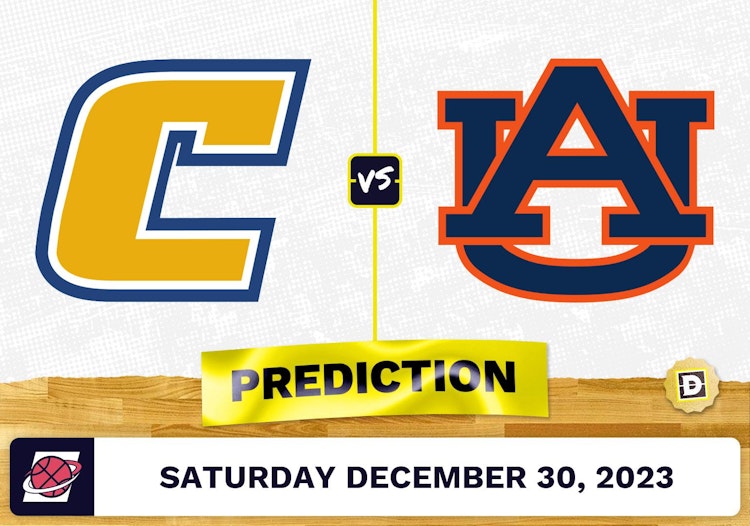 Chattanooga vs. Auburn Prediction, Odds, College Basketball Picks  [12/30/2023]