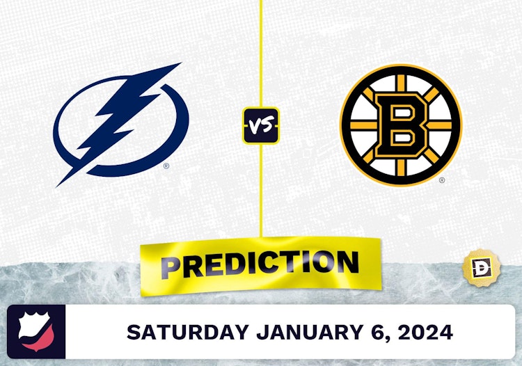 Tampa Bay Lightning vs. Boston Bruins Prediction, Odds, NHL Picks  [1/6/2024]
