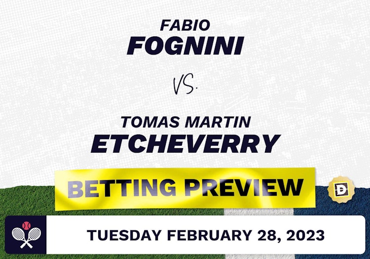 Fabio Fognini vs. Tomas Martin Etcheverry Predictions - Feb 28, 2023