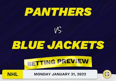Panthers vs. Blue Jackets Predictions and Odds - Jan 31, 2022