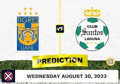 Tigres UANL vs. Santos Laguna Prediction and Odds - August 30, 2023