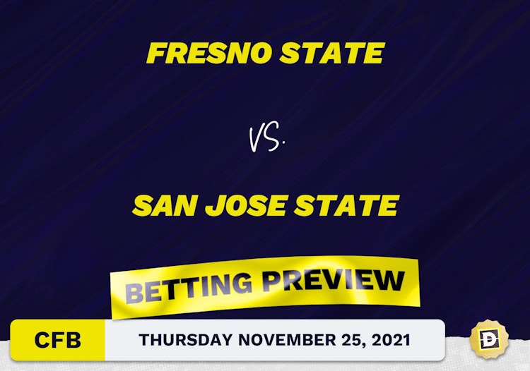 Fresno State vs. San Jose State CFB Predictions and Odds - Nov 25, 2021