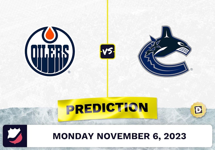 Oilers vs. Canucks Prediction and Odds - November 6, 2023