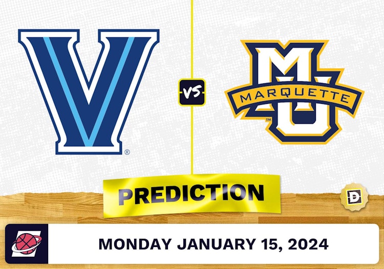 Villanova vs. Marquette Prediction, Odds, College Basketball Picks [1/15/2024]