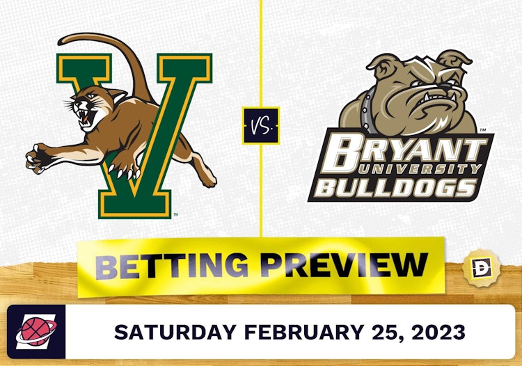 Vermont vs. Bryant University CBB Prediction and Odds - Feb 25, 2023
