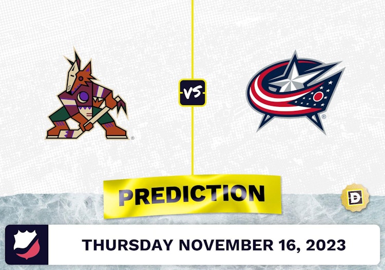 Coyotes vs. Blue Jackets Prediction and Odds - November 16, 2023