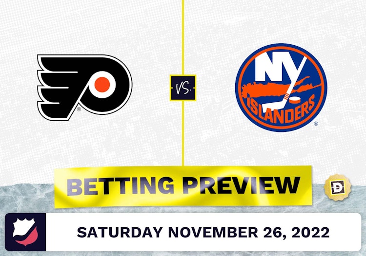 Flyers vs. Islanders Prediction and Odds - Nov 26, 2022