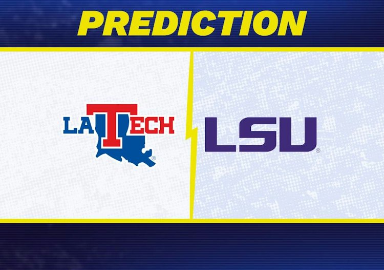 Louisiana Tech takes on LSU in College Football action.