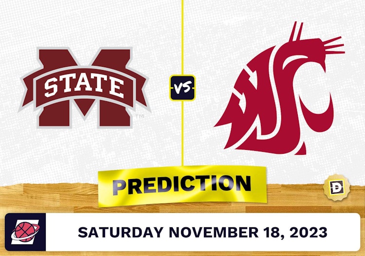 Mississippi State vs. Washington State Basketball Prediction - November 18, 2023