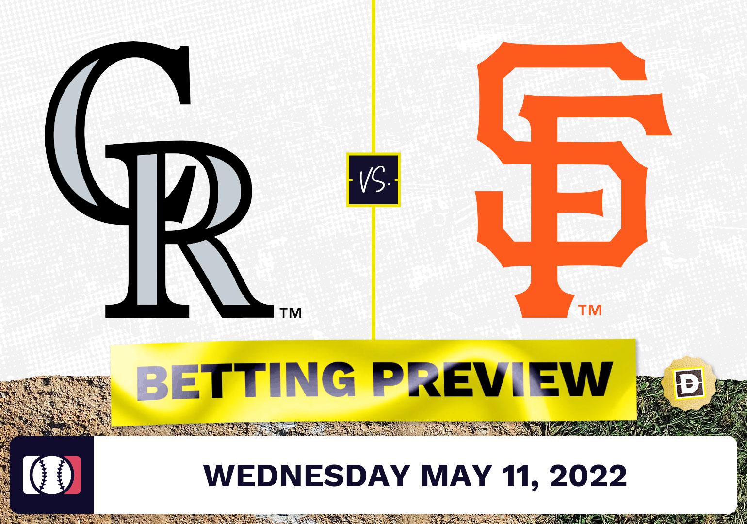 Rockies vs. Giants Prediction and Odds - May 11, 2022
