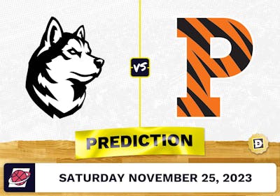 Northeastern vs. Princeton Basketball Prediction - November 25, 2023