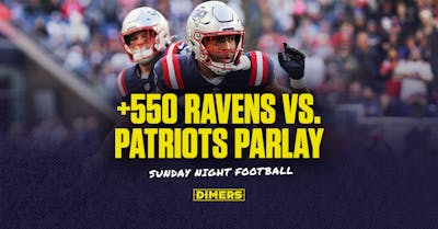 Parlay these Ravens-Patriots player props at boosted +550 odds for Sunday Night Football betting