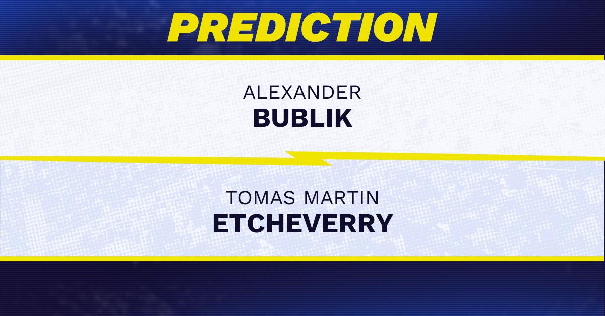 Alexander Bublik vs. Tomas Martin Etcheverry prediction, odds, picks for 2026 Australian Open