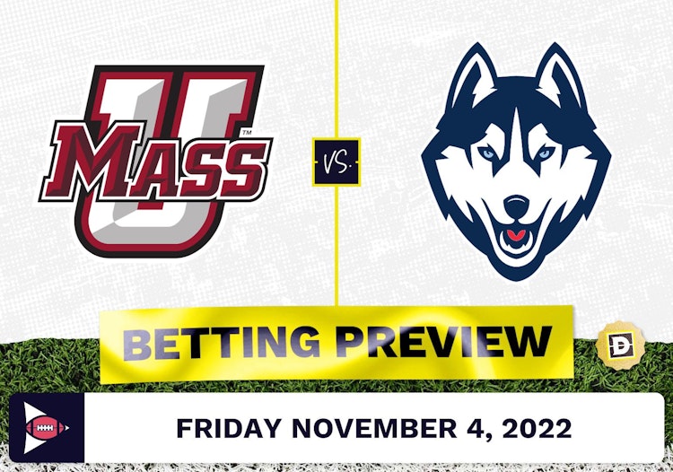 Massachusetts vs. Connecticut CFB Prediction and Odds - Nov 4, 2022