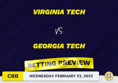 Virginia Tech vs. Georgia Tech CBB Predictions and Odds - Feb 23, 2022
