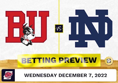 Boston University vs. Notre Dame CBB Prediction and Odds - Dec 7, 2022