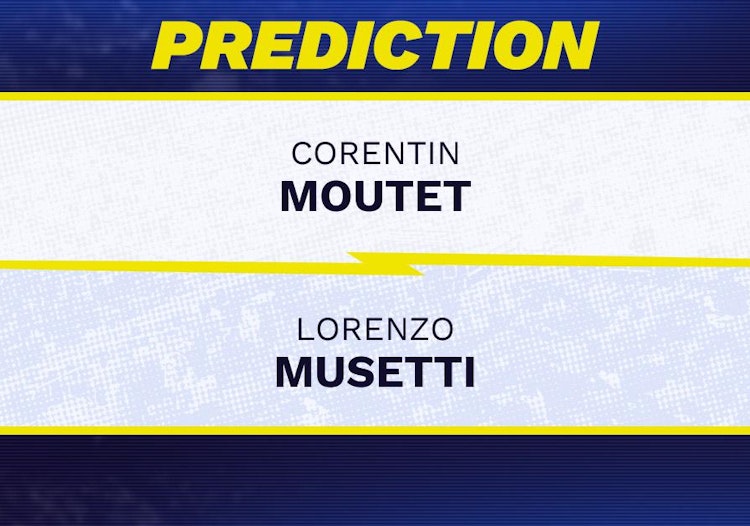 Corentin Moutet vs Lorenzo Musetti Tennis Prediction.