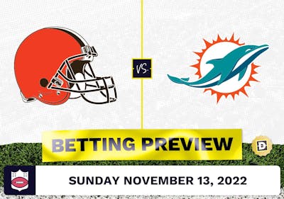 Browns vs. Dolphins Week 10 Prediction and Odds - Nov 13, 2022