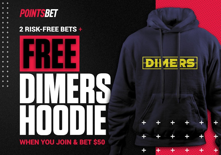Get a Free Dimers.com Hoodie Thanks to PointsBet Sportsbook