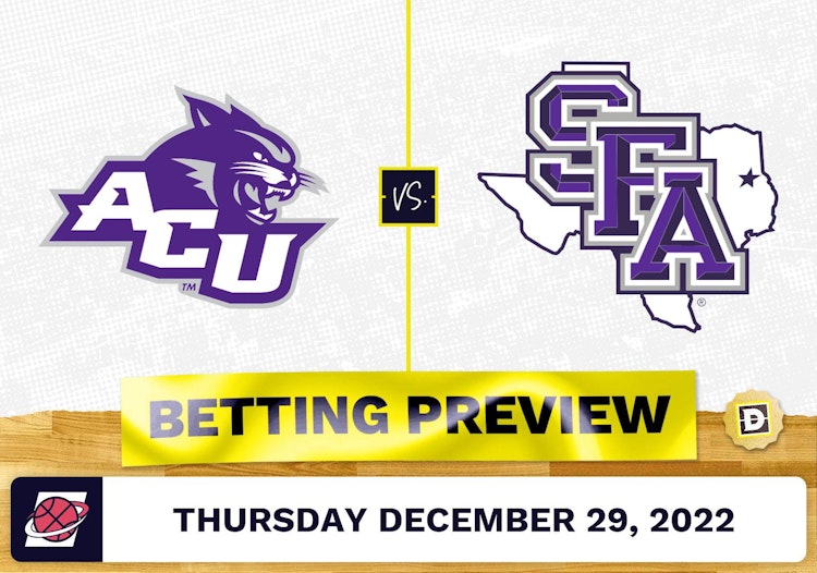 Abilene Christian vs. Stephen F. Austin CBB Prediction and Odds - Dec 29, 2022