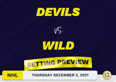 Devils vs. Wild Predictions and Odds - Dec 2, 2021