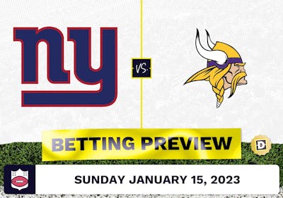 Giants vs. Vikings Prediction and Odds - Jan 15, 2023