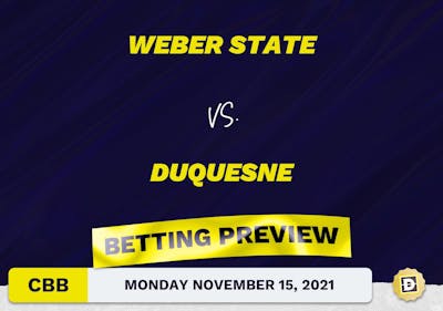 Weber State vs. Duquesne CBB Predictions and Odds - Nov 15, 2021