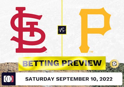 Cardinals vs. Pirates Prediction and Odds - Sep 10, 2022