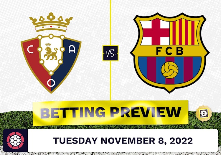 Osasuna vs. Barcelona Prediction and Odds - Nov 8, 2022