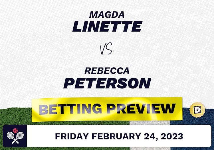 Magda Linette vs. Rebecca Peterson Predictions - Feb 24, 2023