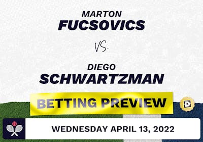 Marton Fucsovics vs. Diego Schwartzman Predictions - Apr 13, 2022