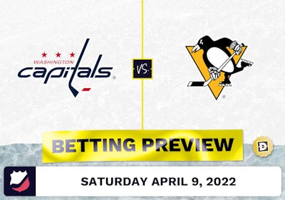 Capitals vs. Penguins Prediction and Odds - Apr 9, 2022