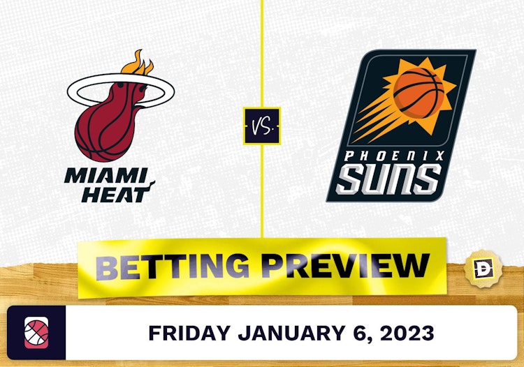 Heat vs. Suns Prediction and Odds - Jan 6, 2023