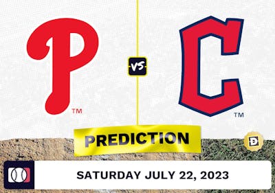 Phillies vs. Guardians Prediction for MLB Saturday [7/22/2023]