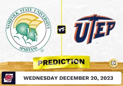 Norfolk State vs. UTEP Prediction, Odds, College Basketball Picks  [12/20/2023]