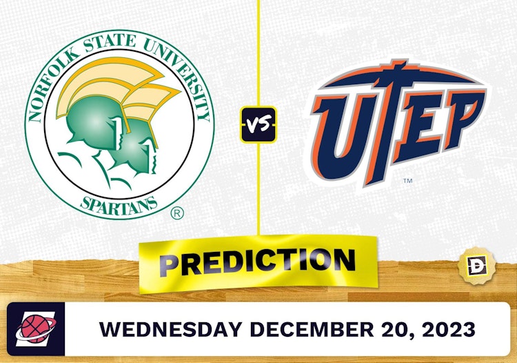 Norfolk State vs. UTEP Prediction, Odds, College Basketball Picks  [12/20/2023]