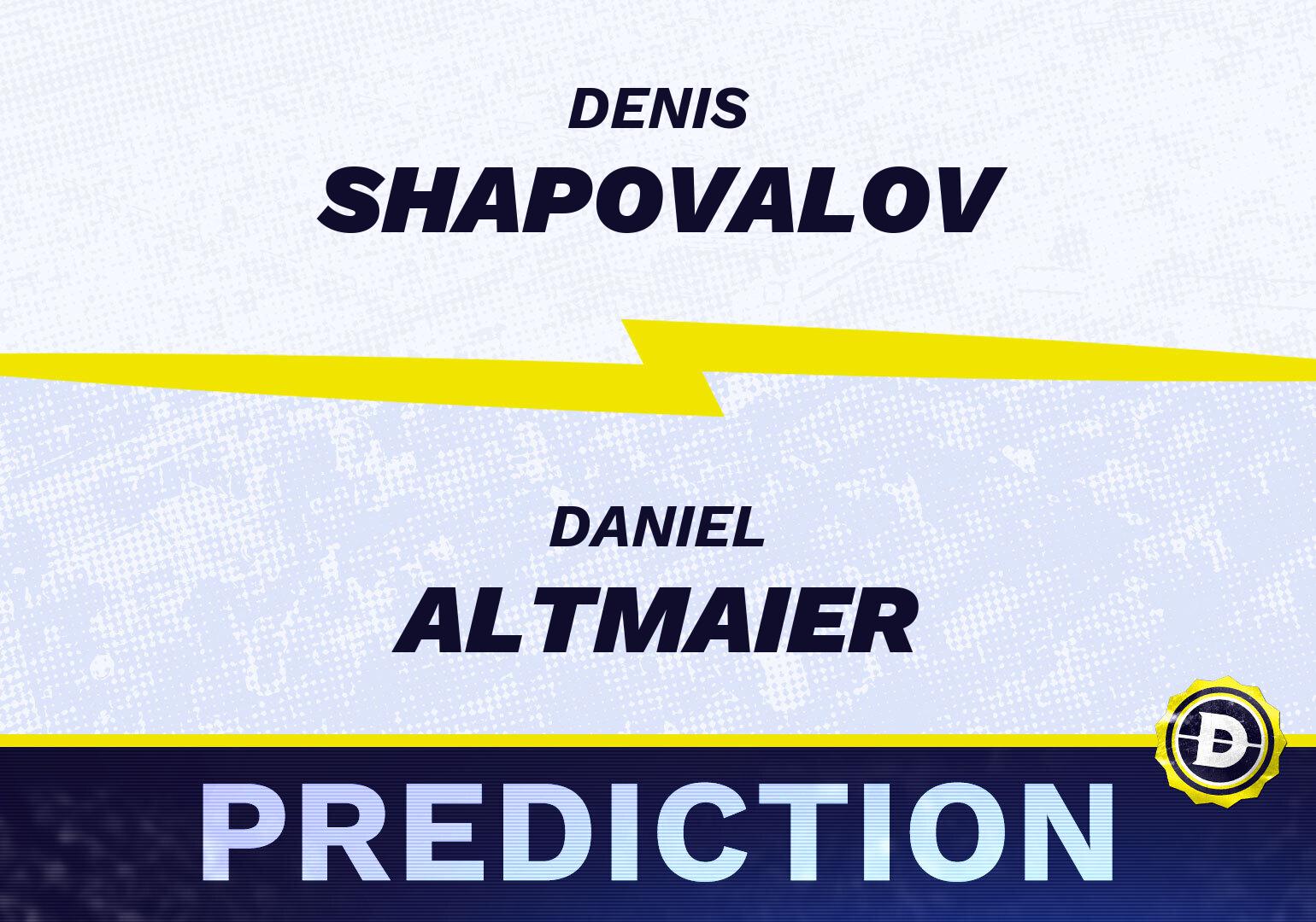Denis Shapovalov vs. Daniel Altmaier Prediction, Odds, Picks for Wimbledon 2024