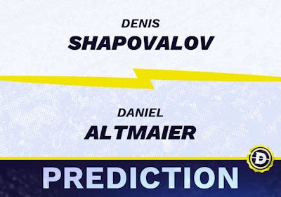 Denis Shapovalov vs. Daniel Altmaier Prediction, Odds, Picks for Wimbledon 2024