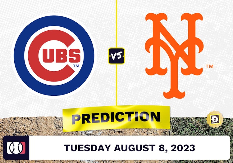 Cubs vs. Mets Prediction for MLB Tuesday [8/8/2023]