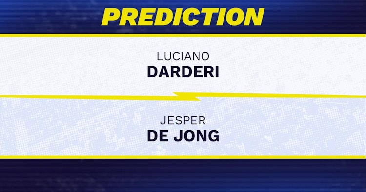 Luciano Darderi vs Jesper De Jong Tennis Prediction.