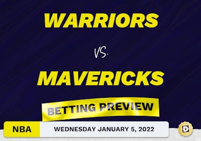 Warriors vs. Mavericks Predictions and Odds - Jan 5, 2022