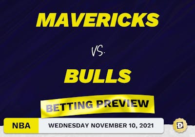 Mavericks vs. Bulls Predictions and Odds - Nov 10, 2021