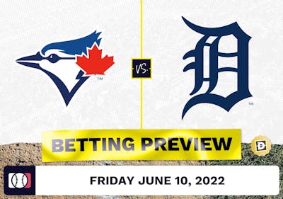 Blue Jays vs. Tigers Prediction and Odds - Jun 10, 2022