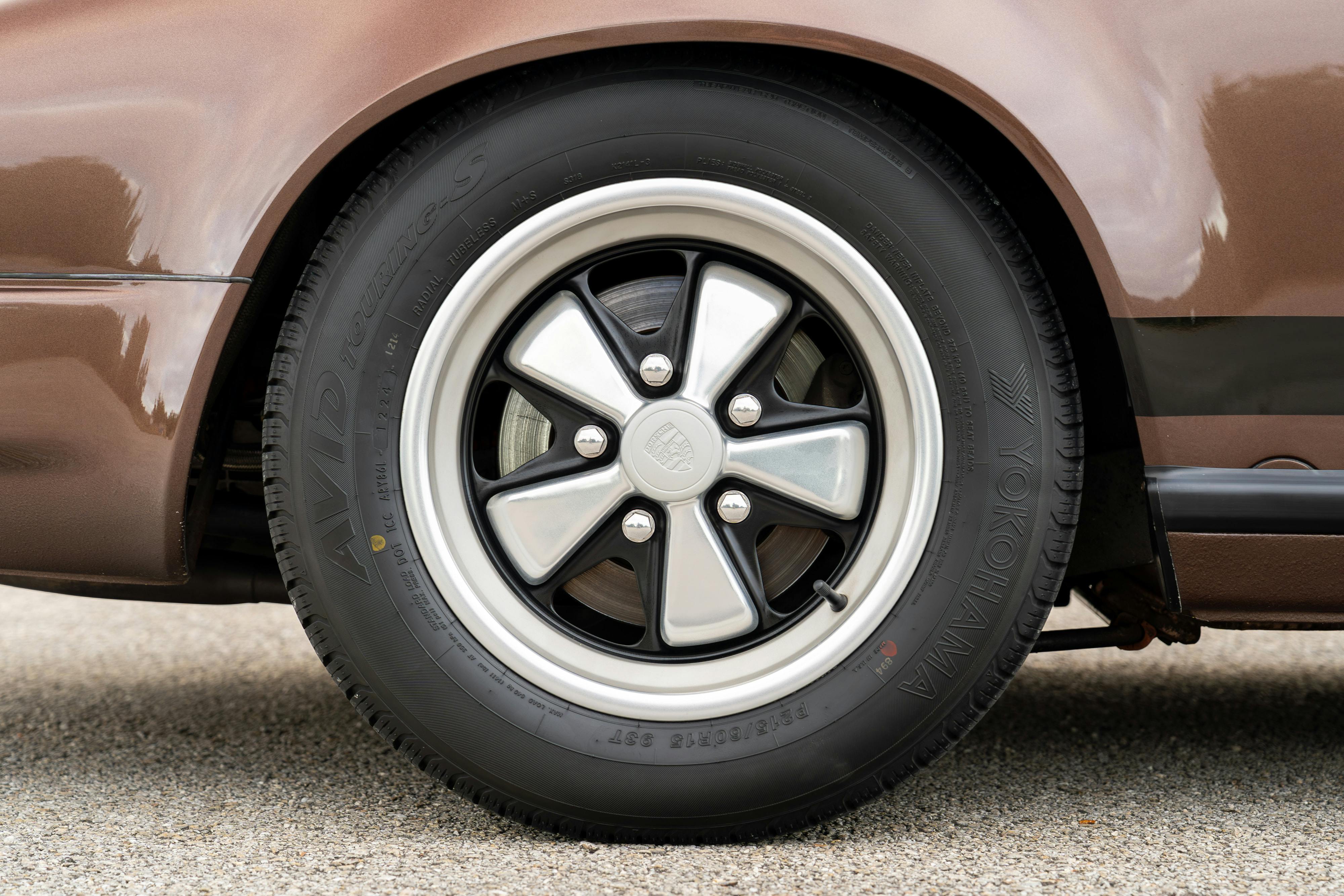 1975 Porsche 911 Carrera 2.7 in Copper Brown Metallic with beige interior for auction on Bring a Trailer.