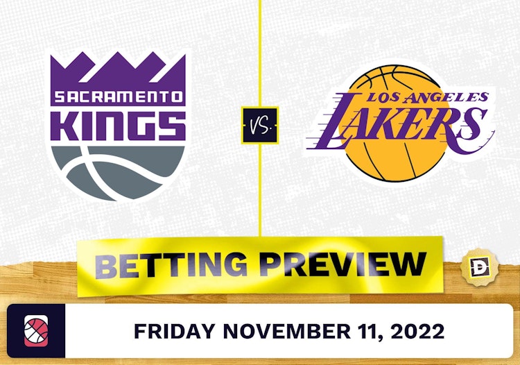 Kings vs. Lakers Prediction and Odds - Nov 11, 2022