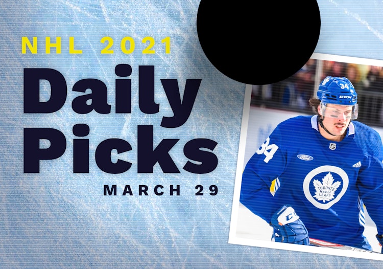Best NHL Betting Picks and Parlays: Mon Mar 29,2021