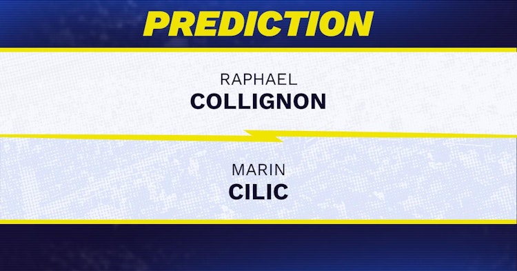 Raphael Collignon vs Marin Cilic Tennis Prediction.
