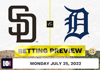 Padres vs. Tigers Prediction and Odds - Jul 25, 2022
